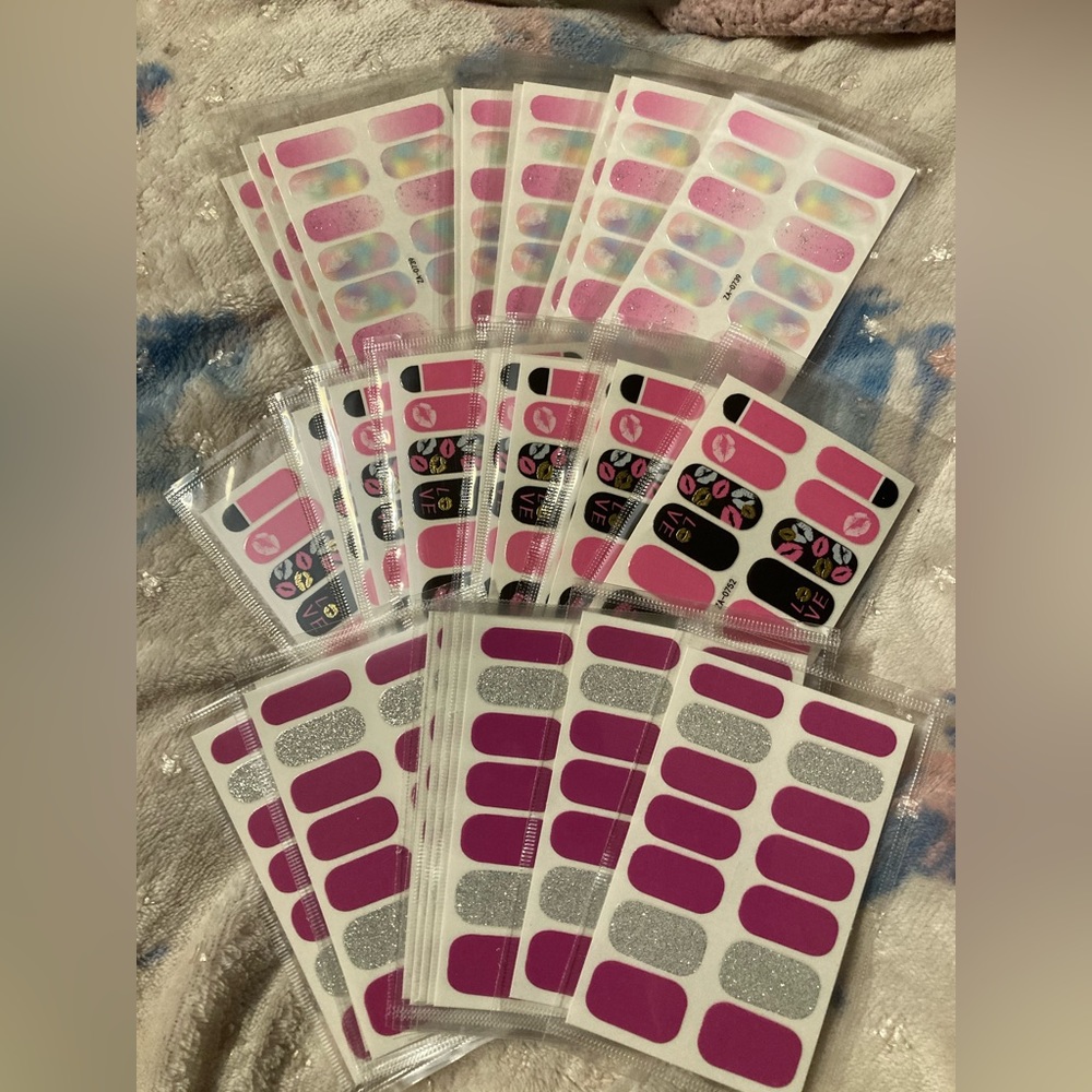 18pcs Nail Polish Wraps Sets